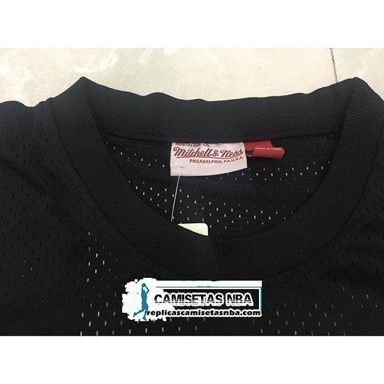 Camiseta Manga Corta Bulls Allen Iverson Negro